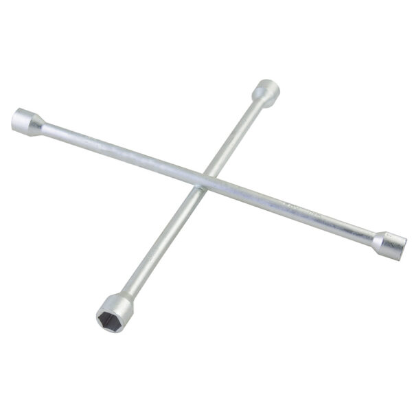 Llave de cruz cromada 20" Foy