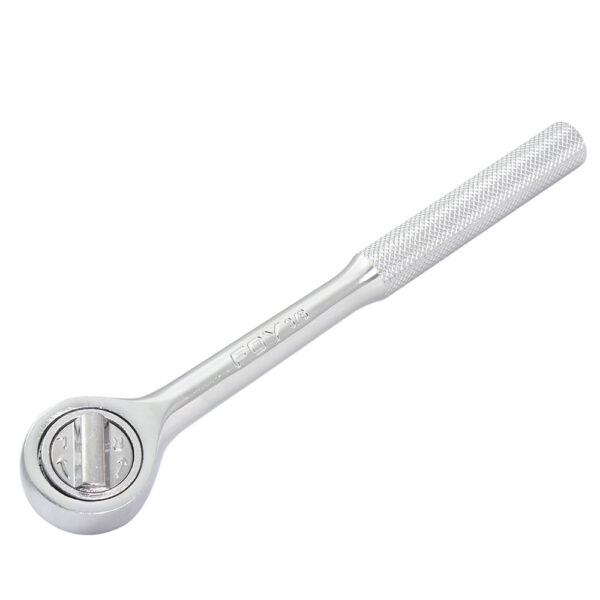 140439 Matraca reversible cabeza redonda, para dado cuadro de 3/8" Foy
