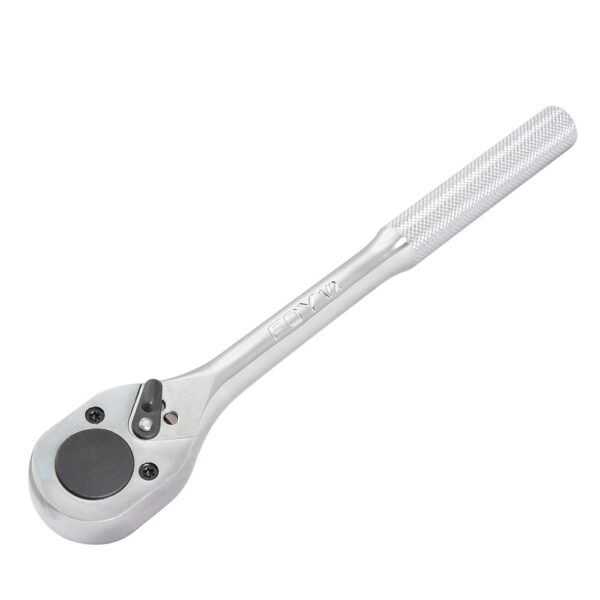 140446 Matraca reversible cromada, para dado cuadro de 1/2" Foy