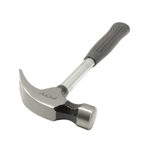 141826 Martillo de uña curva con mango tubular con forro de neopreno de 13", 16 oz Foy