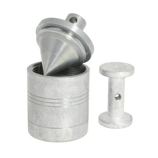 142616 Plomada de zamac tipo barril 122 g Foy