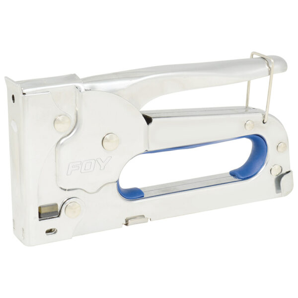 143411 Engrapadora metálica tipo pistola para grapas de 1/4" a 3/8" Foy