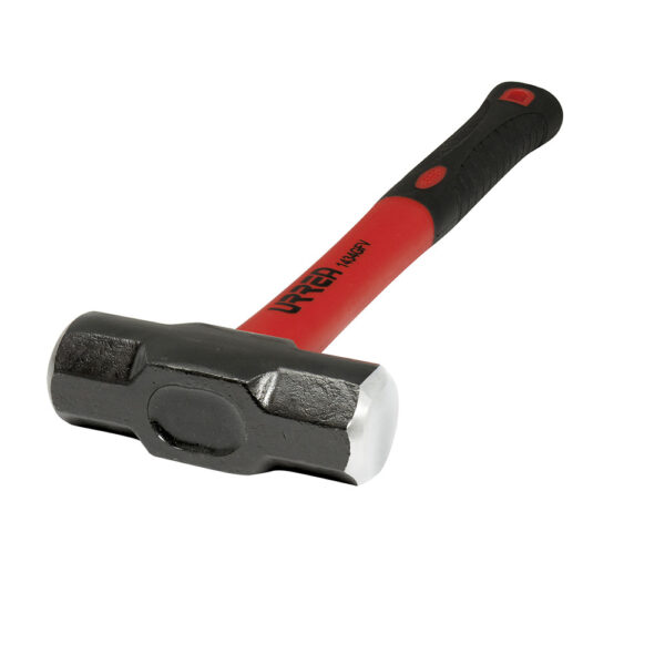 1434GFV Marro octagonal cabeza maquinada con mango de fibra de vidrio de 15-1/4", 3 lb Urrea