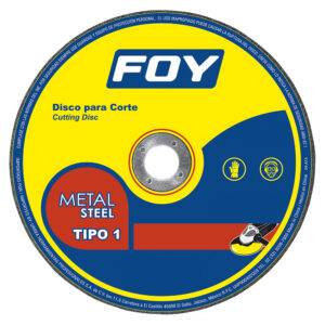 143527 Disco abrasivo tipo 1 para metal 14" x 3.2 mm Foy