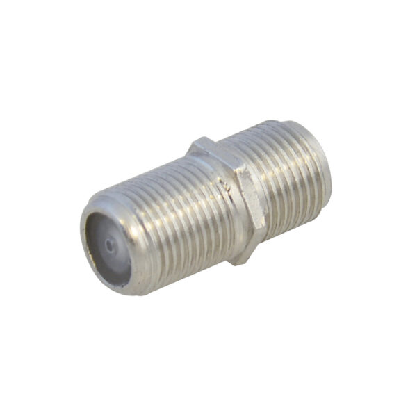 153205 Cople para cable coaxial RG6 tipo barril, 4 piezas Surtek
