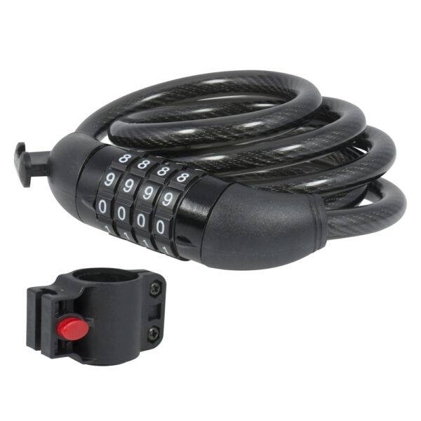 15CN Candado de cable de combinación 8 mm x 1.2 m Lock