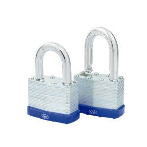17CA Juego de candados laminados 50 mm, llave estándar, 2 piezas Lock