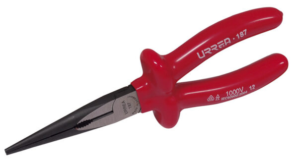 187 Pinza de 1000 V de 7-7/8" punta larga Urrea