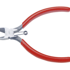204GR Pinza para electricista con mango rubber grip de 4-3/16" corte diagonal con resorte Urrea