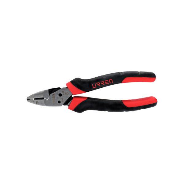 207MP Pinza multipropósitos con mango bimaterial de 7" corte lateral Urrea