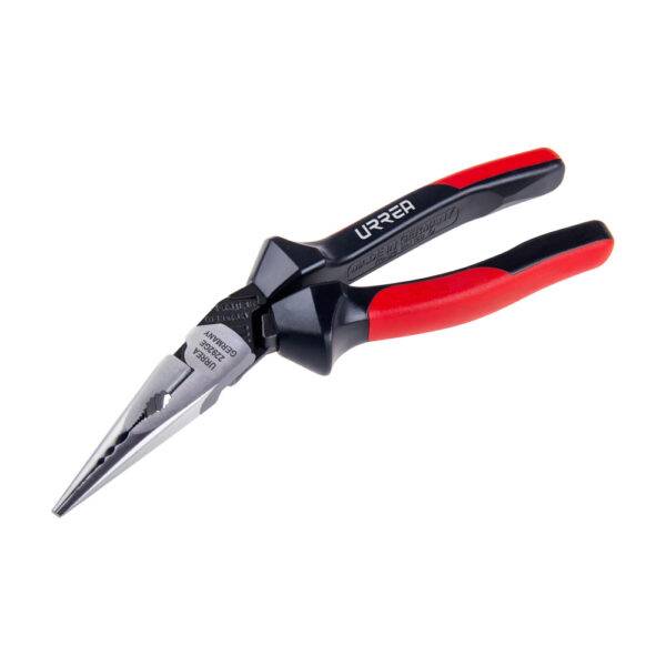 2292GE Pinza para electricista con mango bimaterial ergonómica con ángulo de 25° de 8-5/8" Urrea