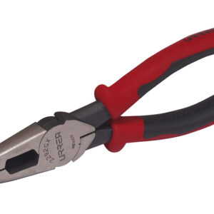 2292GX Pinza para electricista con mango bimaterial de 8-7/16" punta larga corte lateral sin reso Urrea
