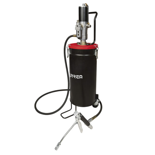 23628 Inyector de grasa con cubeta neumático de 15 kg, 7,500 PSI Urrea