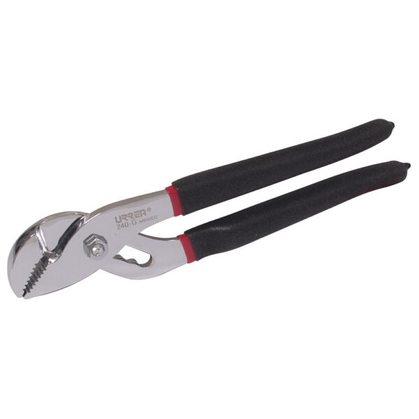 Pinza de extensión 5 posiciones mango rubber grip de 10" Urrea
