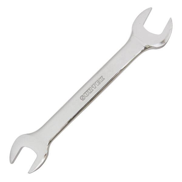 25 Llave española pulido espejo en pulgadas, 1/2" x 9/16" Surtek