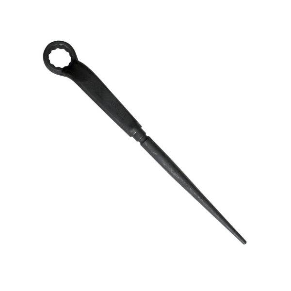 2618HL Llave acodada de alta palanca fosfatizada con cola en pulgadas, 12 puntas, 1-1/8" Urrea