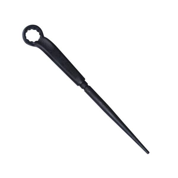 Llave acodada de alta palanca fosfatizada con cola en métrica, 12 puntas, 24 mm Urrea