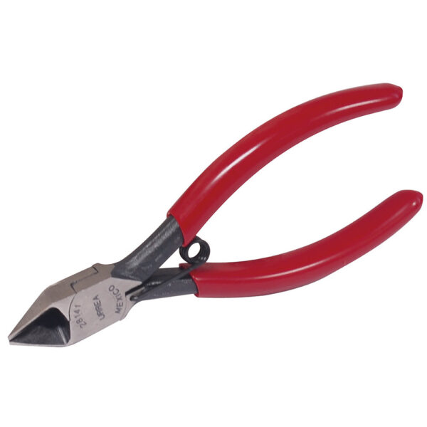 28141 Pinza para electrónica con mango rubber grip corte diagonal de 5" Urrea