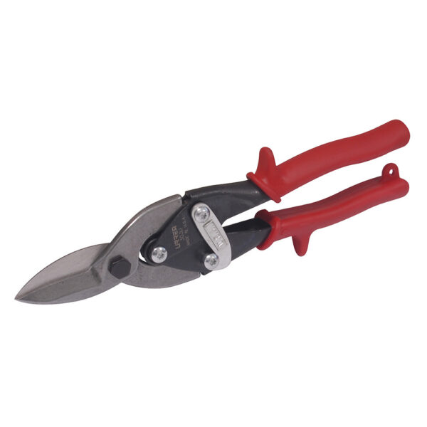 303U Tijera para hojalatero múltiples usos tipo aviación universal con mango rubber grip, 10" Urrea