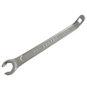 Llave para tanque de gas cromada 7/8" Surtek