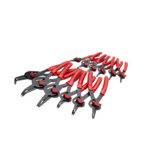 360B Juego de pinzas para anillos de retención convertibles con mariposa, 12 piezas Urrea
