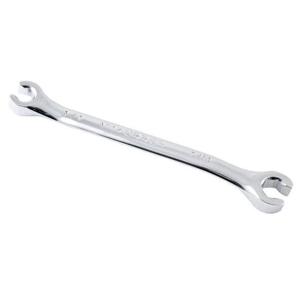 Llave abocinada pulido espejo en pulgadas, 6 puntas, 3/8" x 7/16" Urrea