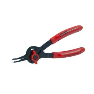 Pinza para anillos de retención convertibles con mariposa .090 ángulo de 45° Urrea