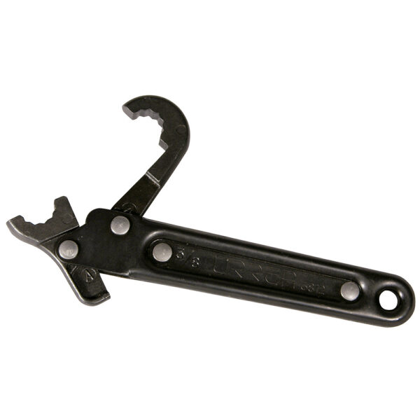 3812 Llave abocinada rápida pavonada en pulgadas, 12 puntas, 3/8" Urrea