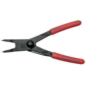389 Pinza para anillos de retención con mango rubber grip fijas tipo interno ángulo de 0° Urrea