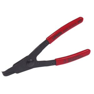397 Pinza para anillos de retención con mango rubber grip fijas tipo externo ángulo de 90° Urrea