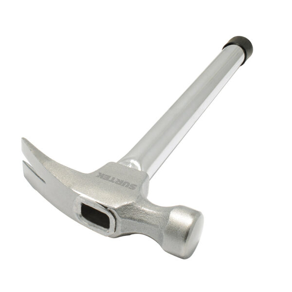 416TR Martillo de uña recta con mango tubular de 13", 16 oz Surtek