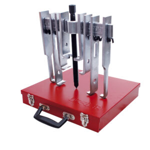 4212SJB Extractor quijada recta tipo "A" 6 ton, 15 piezas en caja metálica Urrea