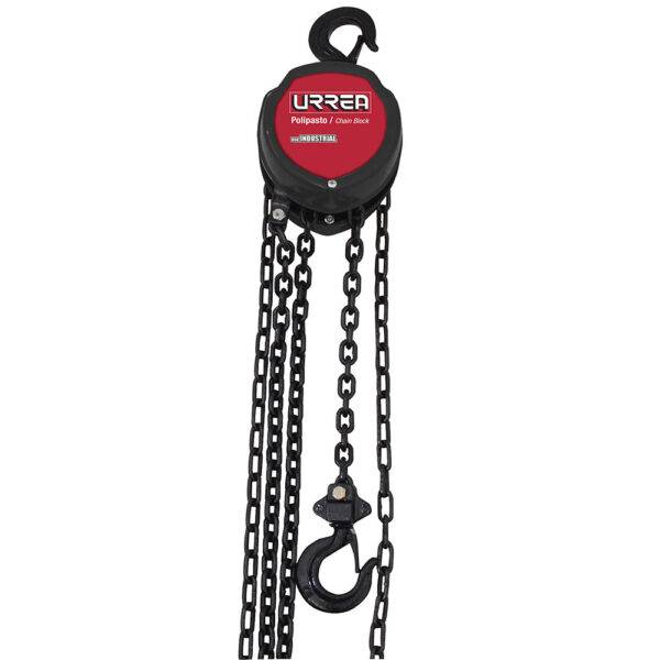 42600 Polipasto manual 1 ramal, 0.5 ton, cadena 6 m Urrea