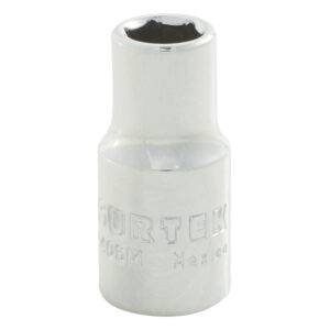 4406M Dado cuadro de 1/4", 6 puntas, métrico, 6 mm Surtek