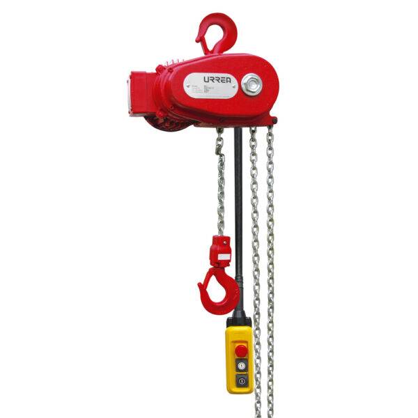 45300 Polipasto eléctrico 1 ramal, 0.5 ton, cadena 3 m Urrea