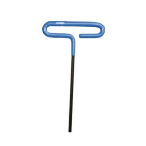 46508G Llave hexagonal corta tipo "T" mango de vinil, métrica, 2 mm Urrea
