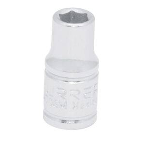 4706M Dado cuadro de 1/4", 6 puntas, métrico, 6 mm Urrea