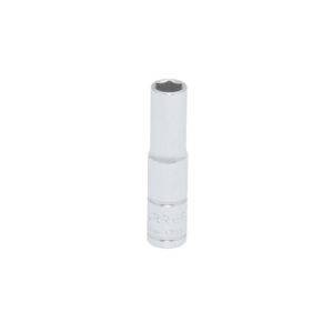 4708L Dado largo cuadro de 1/4", 6 puntas, en pulgadas, 1/4" Urrea