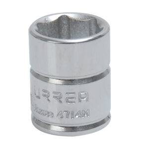 4714M Dado cuadro de 1/4", 6 puntas, métrico, 14 mm Urrea
