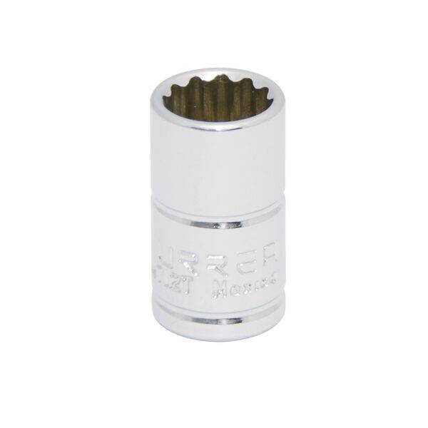 Dado cuadro de 1/4", 12 puntas, en pulgadas, 1/2" Urrea