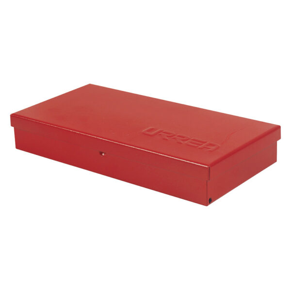 4725 Caja metálica usos múltiples color rojo 4" x 9" x 1" Urrea