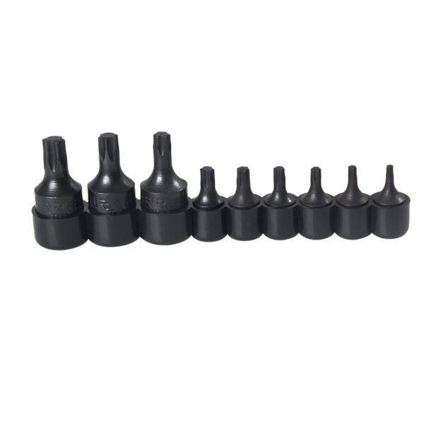 4752W Juego de dados con punta torx cuadro de 1/4" y 3/8", 9 piezas Urrea
