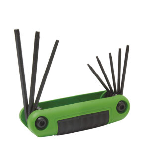 4976TX Juego de llaves hexagonales tipo navaja torx T6 a T25 estuche bimaterial, 8 pz Urrea