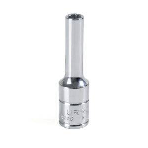 5008 Dado largo cuadro de 3/8", 12 puntas, en pulgadas, 1/4" Urrea