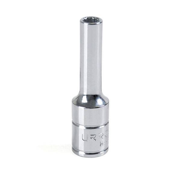 5014 Dado largo cuadro de 3/8", 12 puntas, en pulgadas, 7/16" Urrea