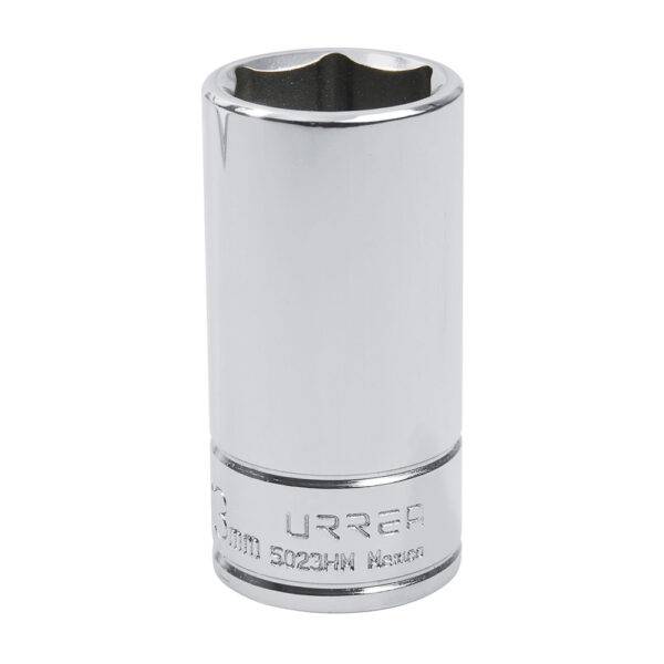 Dado largo cuadro de 3/8", 6 puntas, métrico, 23 mm Urrea