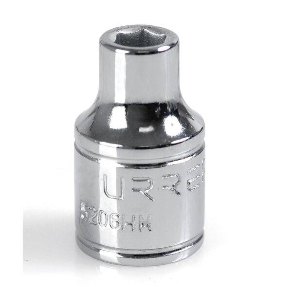 Dado cuadro de 3/8", 6 puntas, métrico, 6 mm Urrea