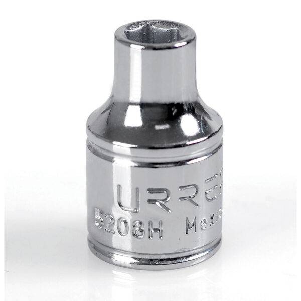 5208H Dado cuadro de 3/8", 6 puntas, en pulgadas, 1/4" Urrea