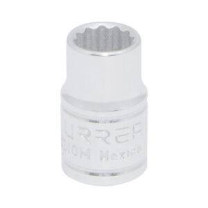 5210M Dado cuadro de 3/8", 12 puntas, métrico, 10 mm Urrea