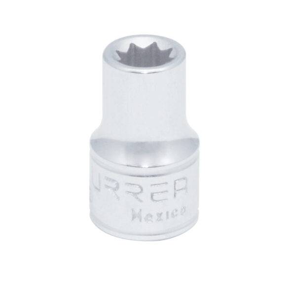 Dado cuadro de 3/8", 8 puntas, en pulgadas, 7/16" Urrea